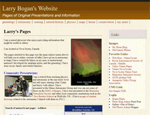 Tablet Screenshot of bogan.ca